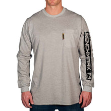Load image into Gallery viewer, Road Stripe Sleeve Logo Flame Resistant Long Sleeve Shirt