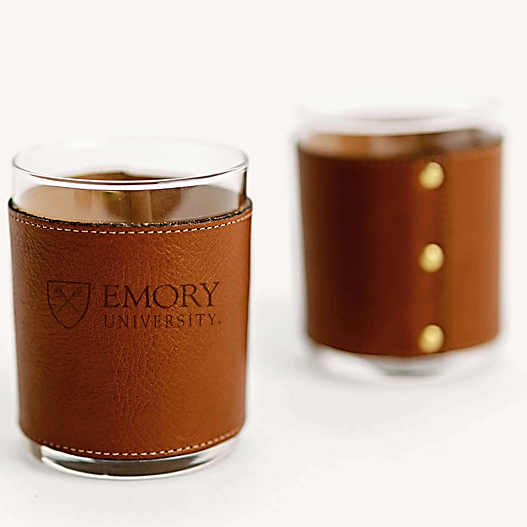 Emory University Handmade Rocks Glasses (set of 2)