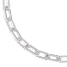 Load image into Gallery viewer, Sterling Silver Extra Large 7.9mm Long Link Necklace
