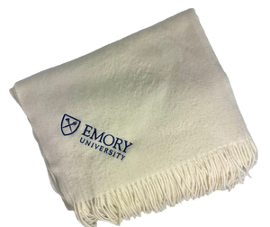 Emory University 100% Cashmere Throw