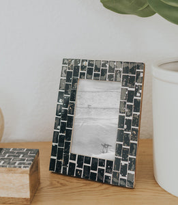 Sitaara Tile Picture Frame - Midnight Blue