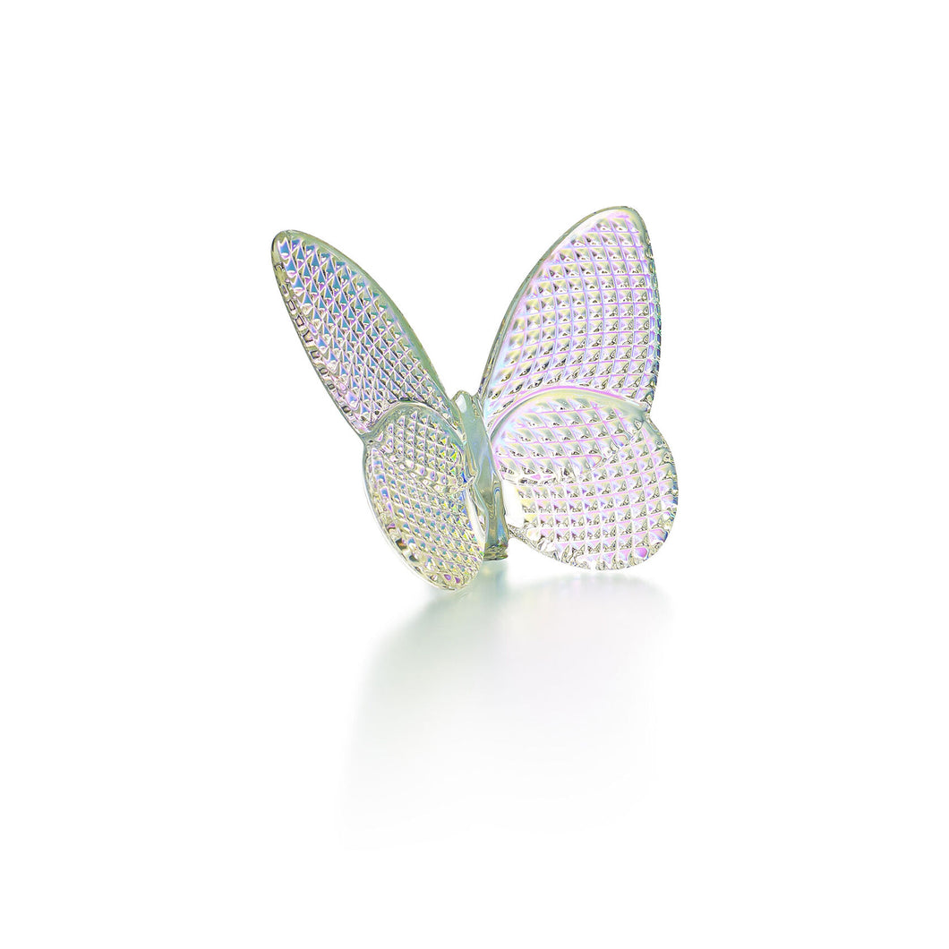 Baccarat Papillon Lucky Butterfly Diamond Clear Iridescent