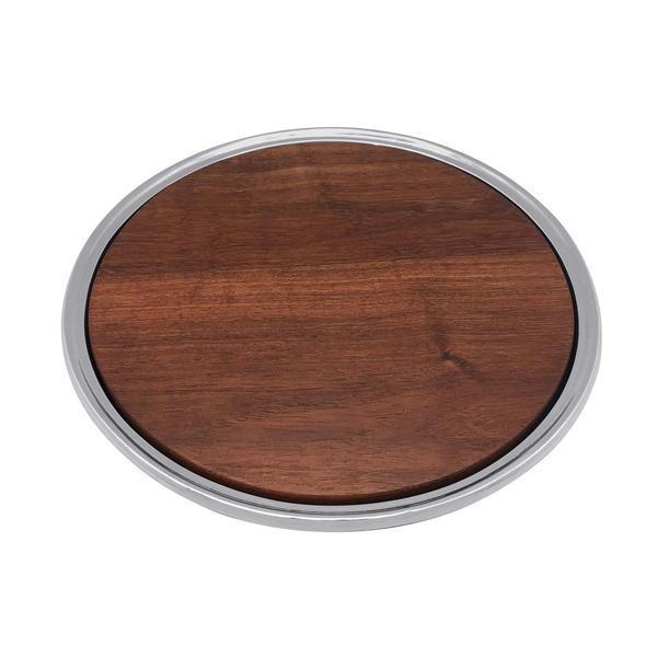 Dark Wood Signature Round Cheese Board