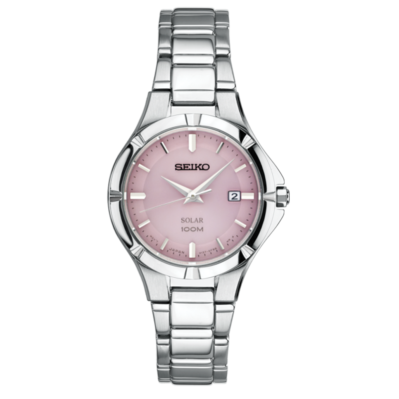 Seiko Essentials with Pink Dial Watch SUT315