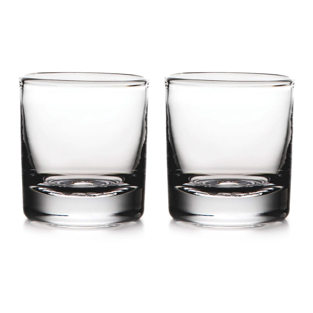 Simon Pearce Ascutney Double Old-Fashioned Glasses Set of Two