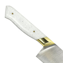 Load image into Gallery viewer, White Corian 9 Inch Chef Knife