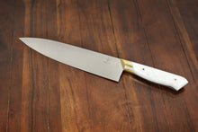 Load image into Gallery viewer, White Corian 9 Inch Chef Knife