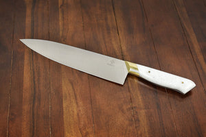 White Corian 9 Inch Chef Knife