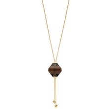 Load image into Gallery viewer, Gliding Crystal Twin Pyramid Necklace