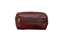 Load image into Gallery viewer, Leather Toiletry Case