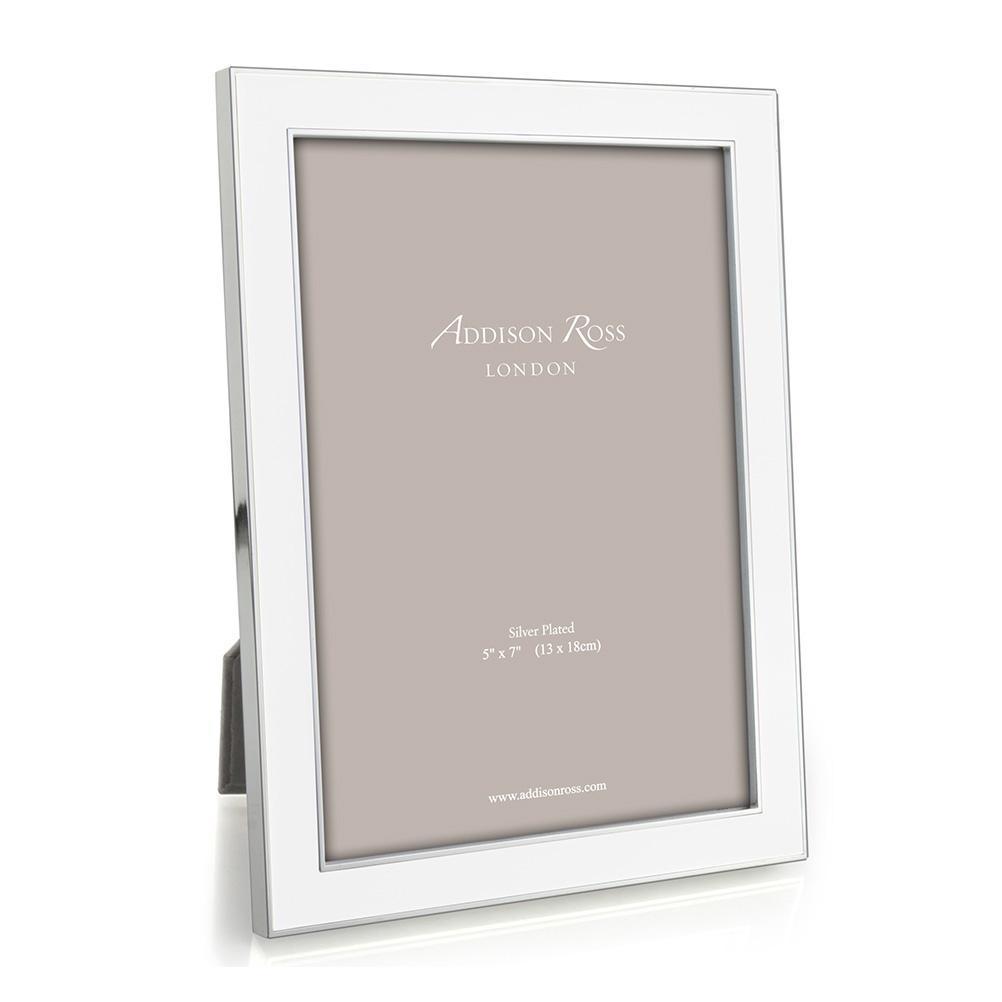 Addison Ross White Enamel Frame 4x6