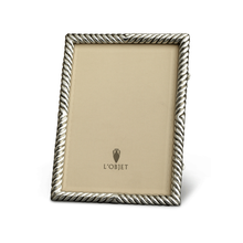Load image into Gallery viewer, L&#39;Objet Deco Twist Platinum Frame