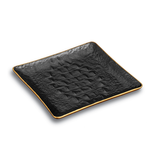 L'Objet Crocodile Square Tray