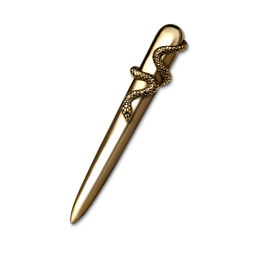 L'Objet Gold Snake Letter Opener