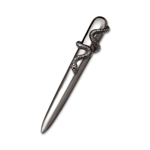 L'Objet Silver Snake Letter Opener