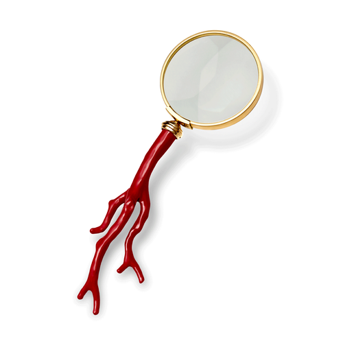 L'Objet Coral Magnifying Glass