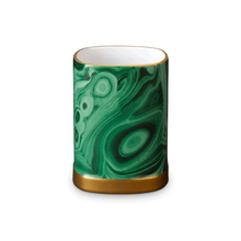 Load image into Gallery viewer, L&#39;Objet Malachite Pencil Cup