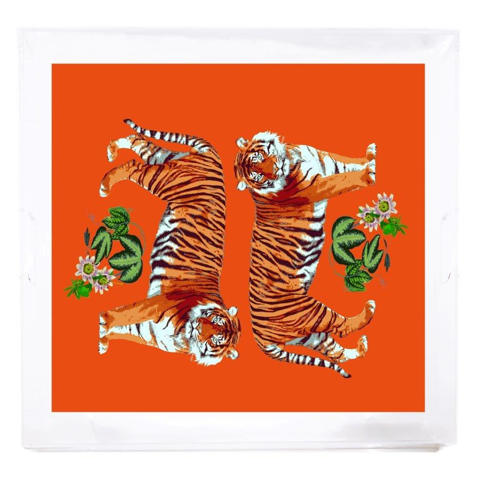 Tiger Seeing Double Tray
