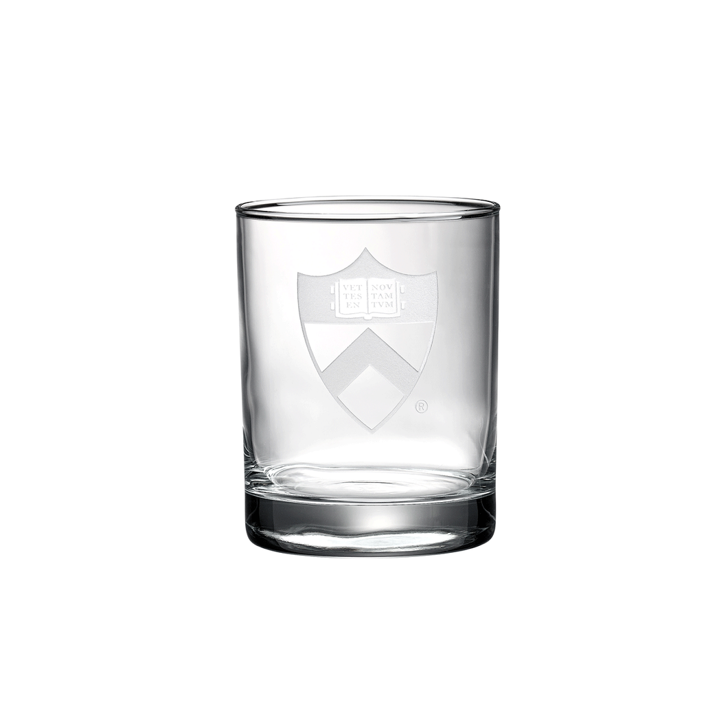 Princeton University Double Old Fashioned Glass Set/4