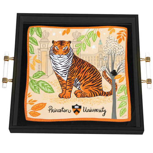 Amanda Carol Princeton University Tiger Tray in Black - Exclusive