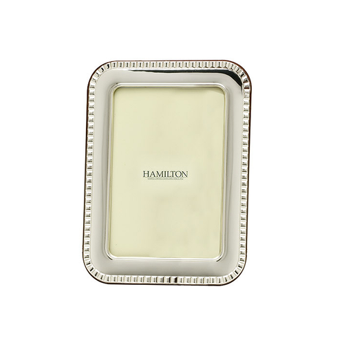Hamilton Sterling Silver Worth 4x6 Frame