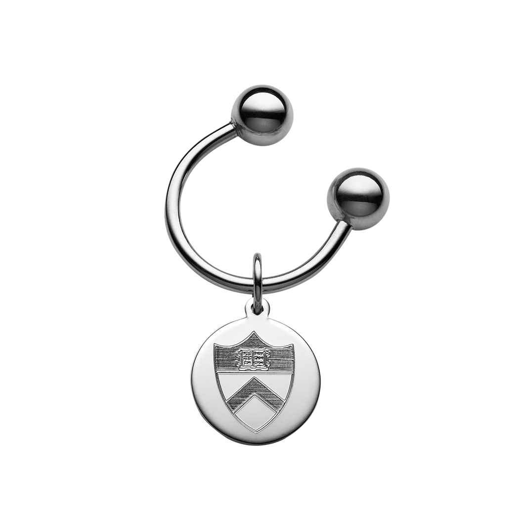 Princeton University Sterling Silver Key Ring