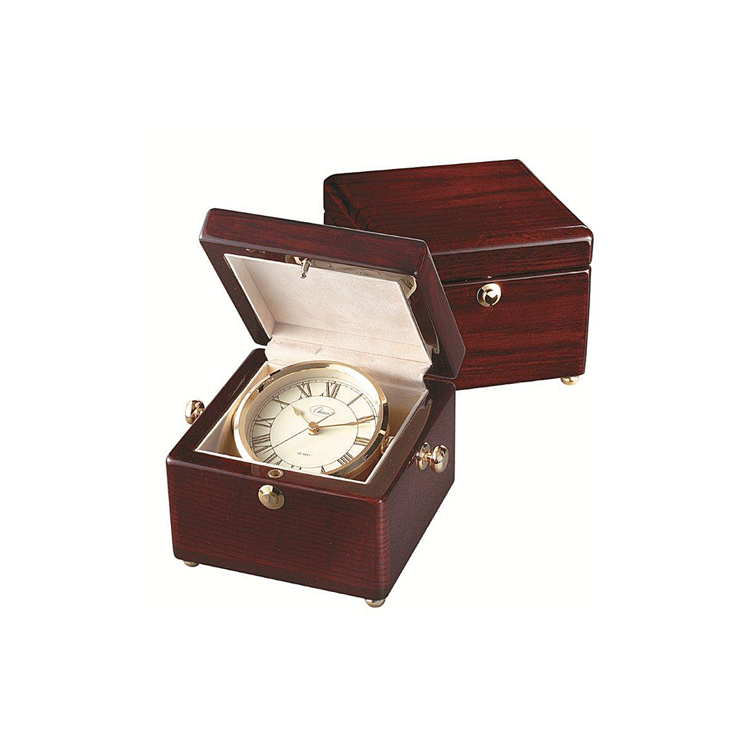 Treasure Chest Captains Clock