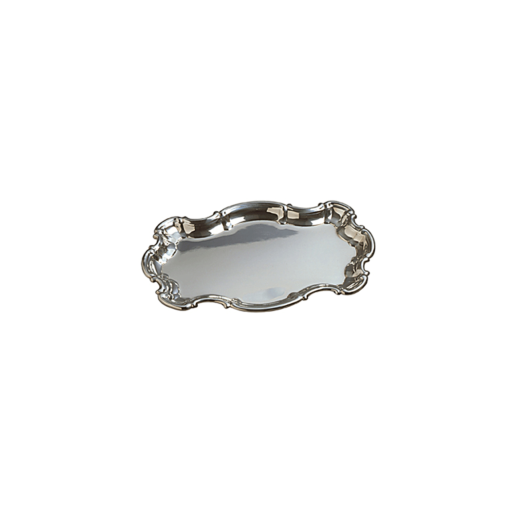 Chippendale Pewter Invitation Tray