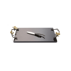 Michael Aram Butterfly Ginkgo Cheese Board With Knife