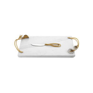 Michael Aram Calla Lily Cheese Board with Knife