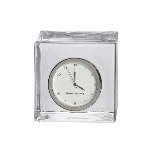 Simon Pearce Woodbury Glass Clock