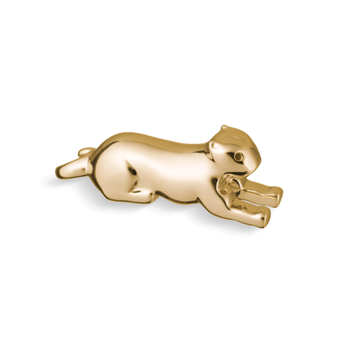 Hamilton Palmer Square Tiger 18k Gold Charm