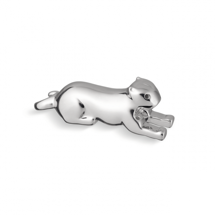 Hamilton Palmer Square Tiger Charm Sterling Silver