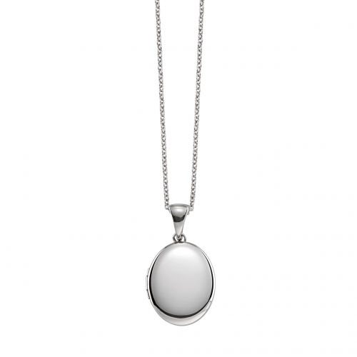 Hamilton Sterling Silver 17mm Oval Locket