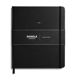 Shinola Sketchbook Hard Linen Jet Black