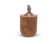 Load image into Gallery viewer, Owl Wood Canister