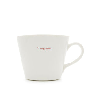 "hungover" Bucket Mug