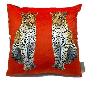Leopard Velvet Pillow