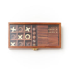 Load image into Gallery viewer, Rosewood 3-in-1 Game Set