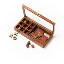 Load image into Gallery viewer, Rosewood 3-in-1 Game Set