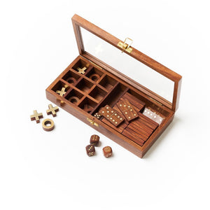 Rosewood 3-in-1 Game Set