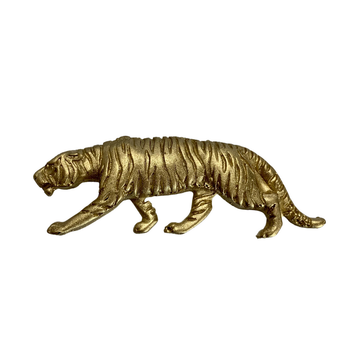 Tiger Clear Napkin Rings Set of 4