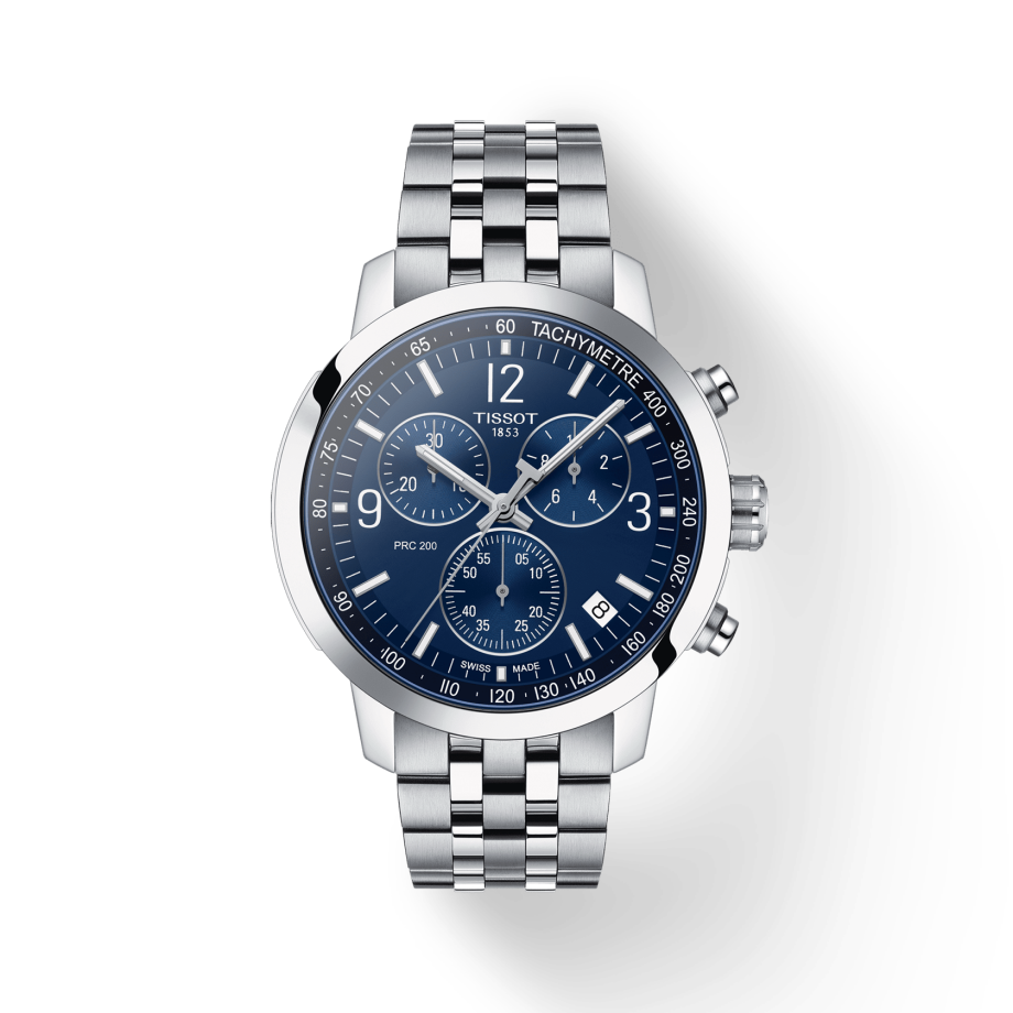 Tissot PRC 200 Blue Dial Chronograph