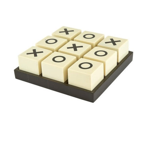 Horn/Bone Tic Tac Toe Set