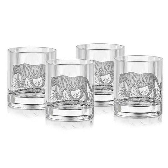 Tiger Double Old Fashioned Set