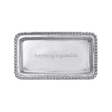 Load image into Gallery viewer, Anything Is Possible Beaded Statement Tray