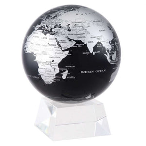 Black and Silver MOVA Rotation Globe