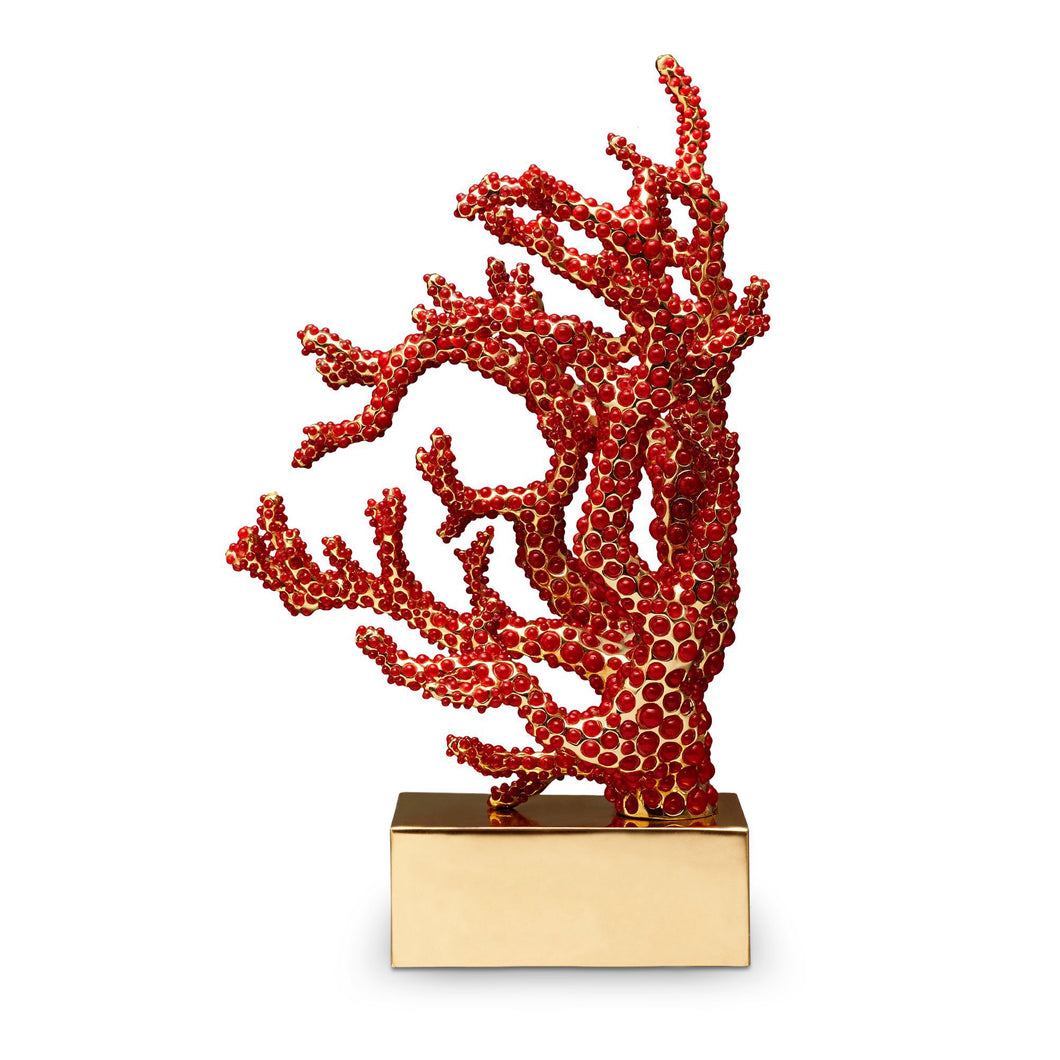 L'Objet Coral Bookend