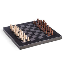 Load image into Gallery viewer, Wood Backgammon &amp; Chess Set