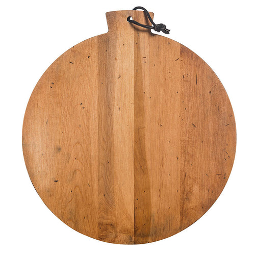 Maple Round Serving Board